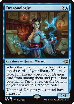 Dragonologist card from Promo Pack: Tarkir: Dragonstorm