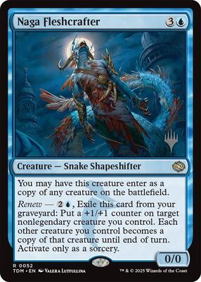 Naga Fleshcrafter card from Promo Pack: Tarkir: Dragonstorm