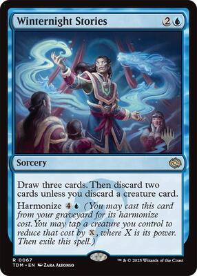 Winternight Stories card from Promo Pack: Tarkir: Dragonstorm