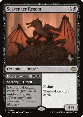 Scavenger Regent card from Promo Pack: Tarkir: Dragonstorm