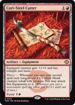 Cori-Steel Cutter card from Promo Pack: Tarkir: Dragonstorm