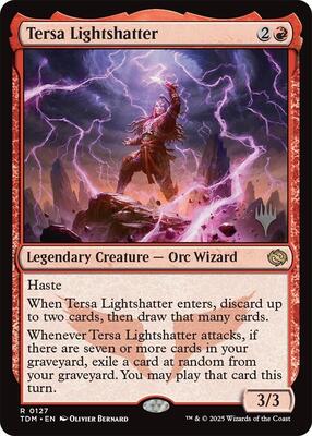 Tersa Lightshatter card from Promo Pack: Tarkir: Dragonstorm