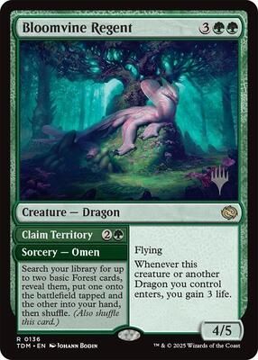 Bloomvine Regent card from Promo Pack: Tarkir: Dragonstorm