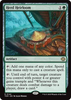 Herd Heirloom card from Promo Pack: Tarkir: Dragonstorm