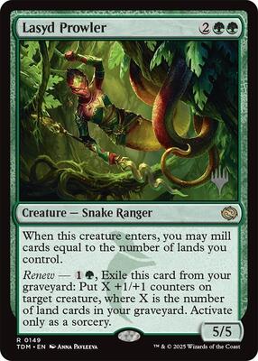 Lasyd Prowler card from Promo Pack: Tarkir: Dragonstorm