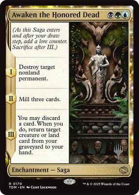 Awaken the Honored Dead card from Promo Pack: Tarkir: Dragonstorm