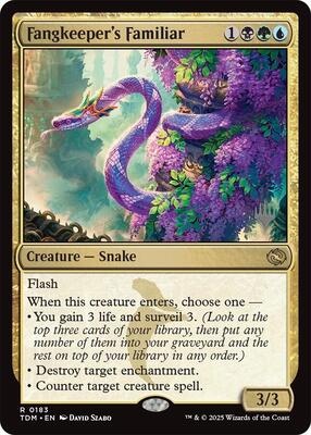 Fangkeeper's Familiar card from Promo Pack: Tarkir: Dragonstorm