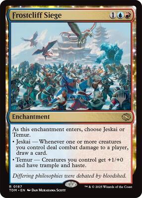 Frostcliff Siege card from Promo Pack: Tarkir: Dragonstorm