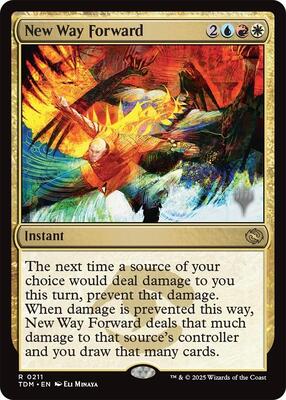 New Way Forward card from Promo Pack: Tarkir: Dragonstorm