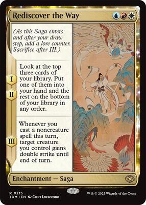 Rediscover the Way card from Promo Pack: Tarkir: Dragonstorm