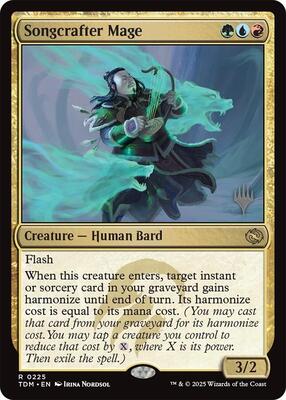 Songcrafter Mage card from Promo Pack: Tarkir: Dragonstorm