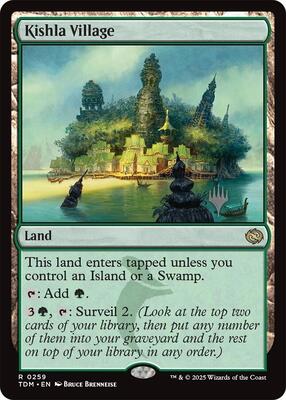 Kishla Village card from Promo Pack: Tarkir: Dragonstorm