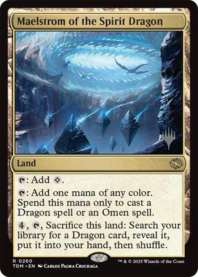 Maelstrom of the Spirit Dragon card from Promo Pack: Tarkir: Dragonstorm
