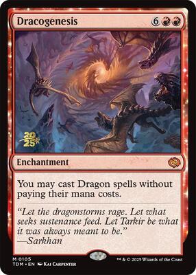 Dracogenesis card from Prerelease Cards