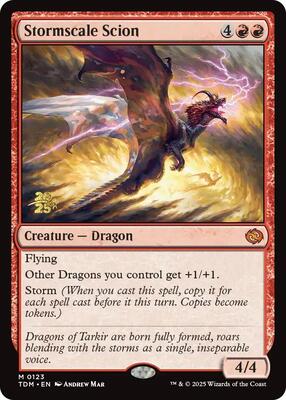 Stormscale Scion card from Prerelease Cards