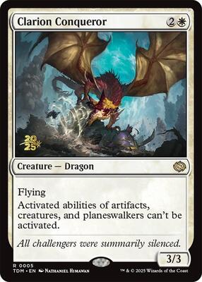 Clarion Conqueror card from Prerelease Cards