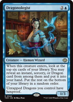 Dragonologist card from Prerelease Cards