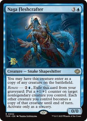 Naga Fleshcrafter card from Prerelease Cards