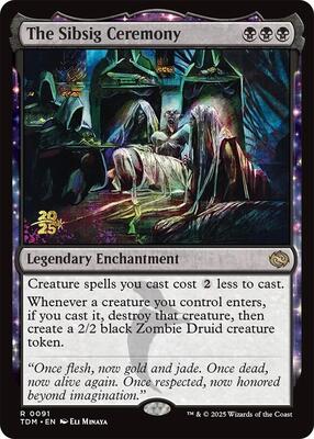 The Sibsig Ceremony card from Prerelease Cards