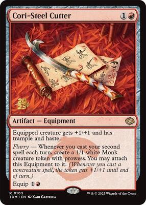 Cori-Steel Cutter card from Prerelease Cards