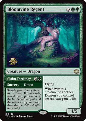 Bloomvine Regent card from Prerelease Cards