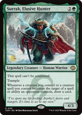 Surrak, Elusive Hunter card from Prerelease Cards