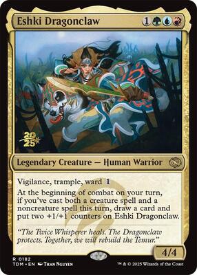 Eshki Dragonclaw card from Prerelease Cards