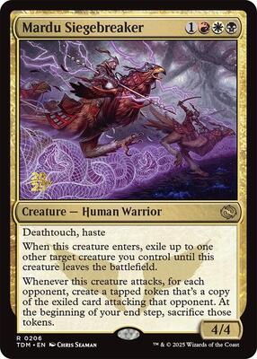 Mardu Siegebreaker card from Prerelease Cards