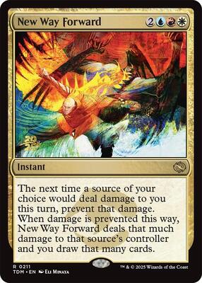 New Way Forward card from Prerelease Cards