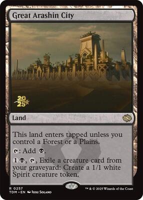 Great Arashin City card from Prerelease Cards