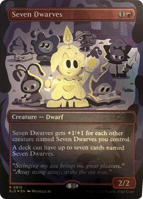 Seven Dwarves (0815) card from Secret Lair Drop Series