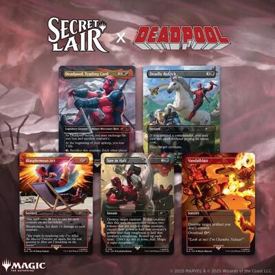 Secret Lair Drop: Secret Lair x Marvel's Deadpool - Non-Foil Edition card from Secret Lair Drop Series