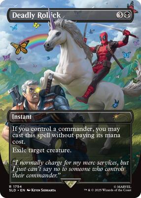 Deadly Rollick card from Secret Lair Drop Series