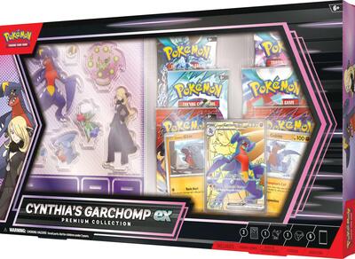 Cynthia's Garchomp ex Premium Collection card from Miscellaneous Cards & Products