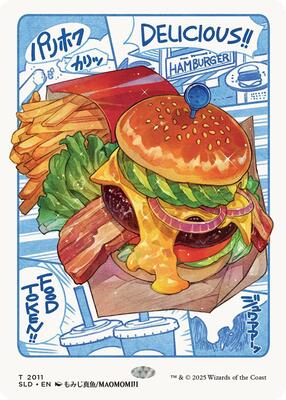 Food Token (2011) card from Secret Lair Drop Series