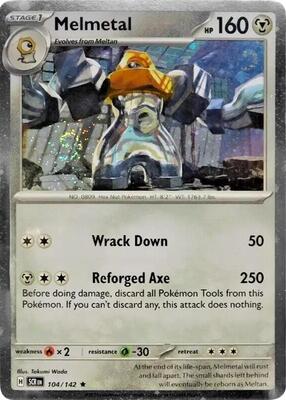 Melmetal - 104/142 (Cosmos Holo) card from Miscellaneous Cards & Products