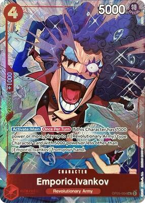 Emporio.Ivankov (Premium Card Collection -Best Selection Vol. 3-) card from One Piece Promotion Cards