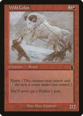 Wild Colos card from Urza's Destiny