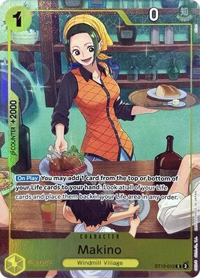 Makino (Premium Card Collection -Best Selection Vol. 3-) card from One Piece Promotion Cards