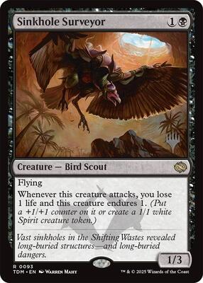 Sinkhole Surveyor card from Promo Pack: Tarkir: Dragonstorm