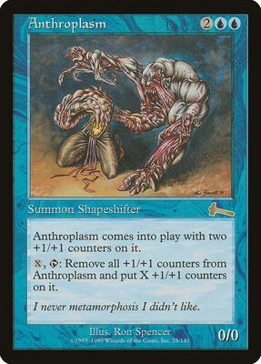 Anthroplasm card from Urza's Legacy