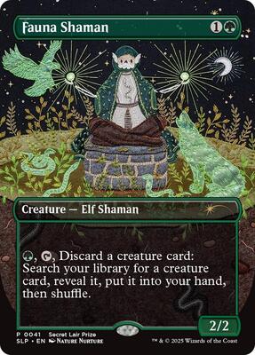 Fauna Shaman card from Secret Lair Showdown