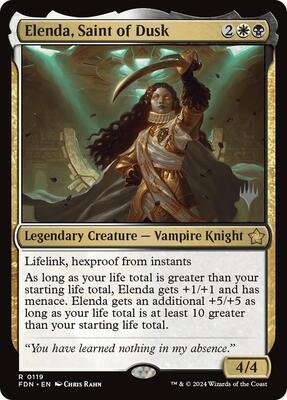 Elenda, Saint of Dusk card from Promo Pack: Aetherdrift