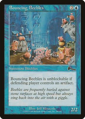 Bouncing Beebles card from Urza's Legacy