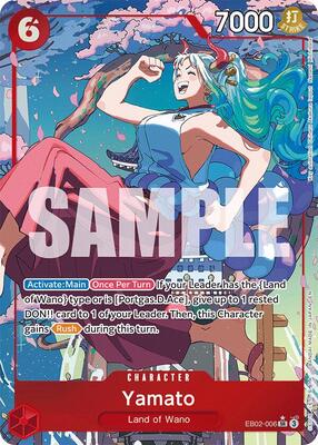 Yamato (Alternate Art) card from Extra Booster: Anime 25th Collection