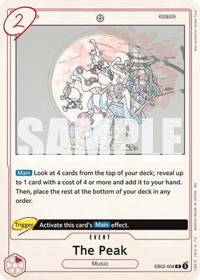 The Peak card from Extra Booster: Anime 25th Collection