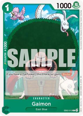 Gaimon card from Extra Booster: Anime 25th Collection