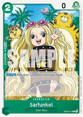 Sarfunkel card from Extra Booster: Anime 25th Collection
