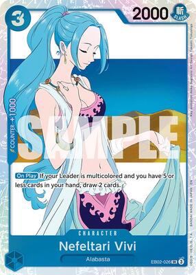 Nefeltari Vivi card from Extra Booster: Anime 25th Collection