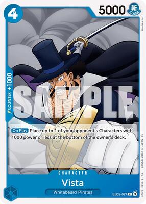 Vista card from Extra Booster: Anime 25th Collection